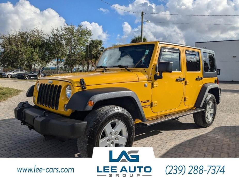 used 2015 Jeep Wrangler Unlimited car