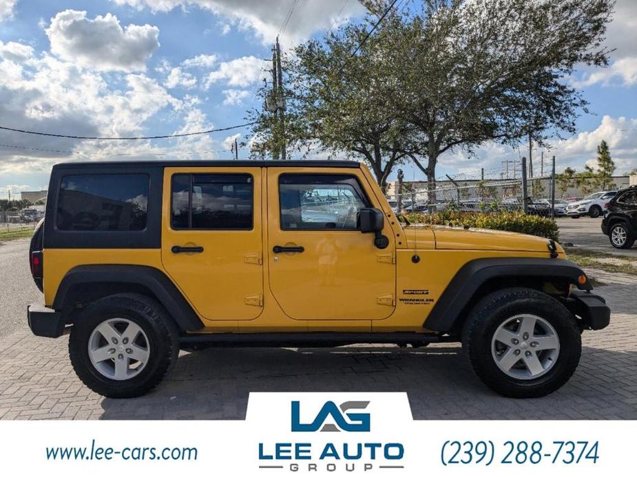 used 2015 Jeep Wrangler Unlimited car