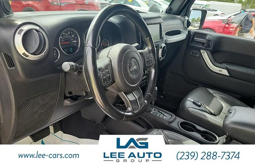 used 2014 Jeep Wrangler Unlimited car, priced at $16,000