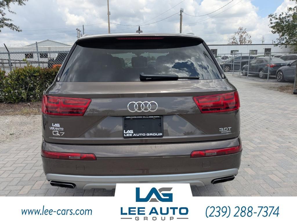 used 2017 Audi Q7 car, priced at $18,000