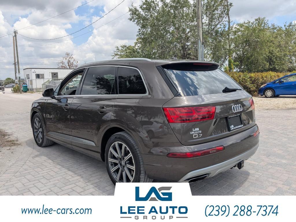 used 2017 Audi Q7 car, priced at $18,000