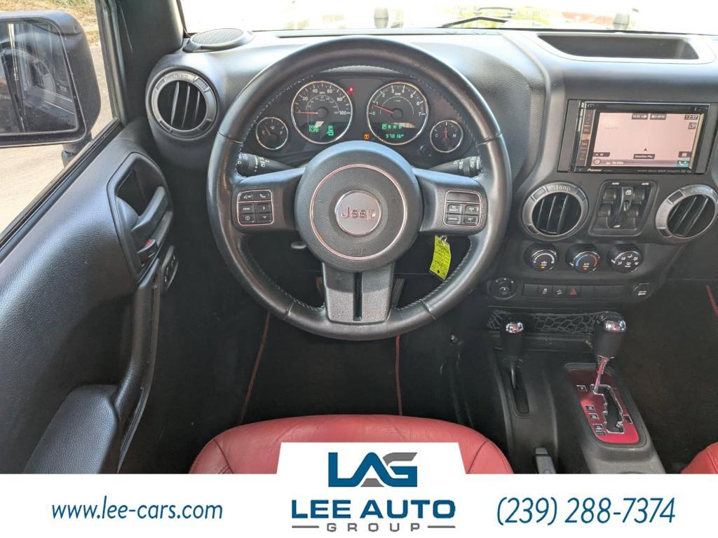 used 2015 Jeep Wrangler Unlimited car, priced at $17,000