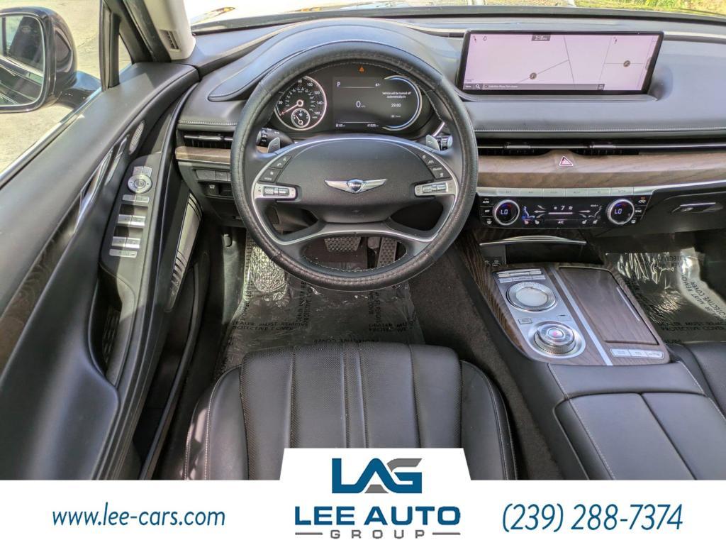 used 2021 Genesis G80 car, priced at $28,000