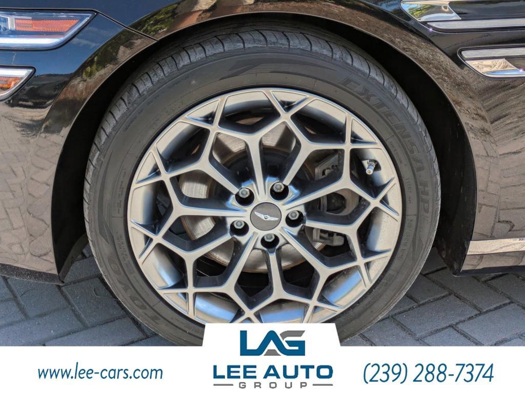 used 2021 Genesis G80 car, priced at $28,000