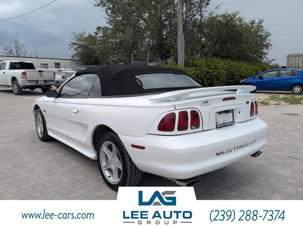 used 1998 Ford Mustang car, priced at $5,000