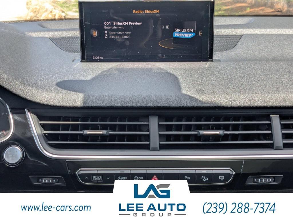 used 2017 Audi Q7 car, priced at $16,000