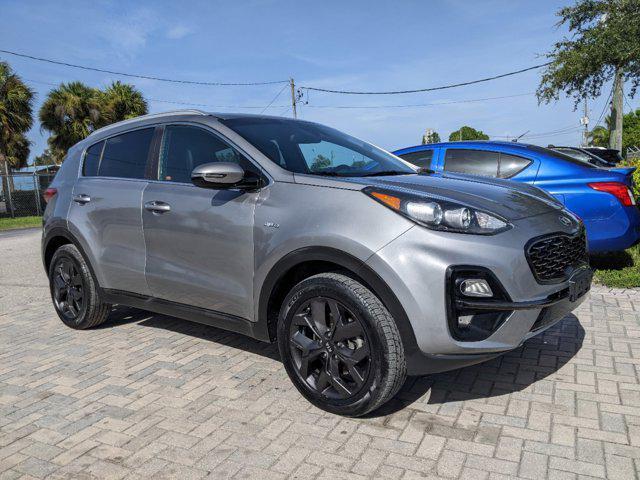 used 2021 Kia Sportage car, priced at $15,000