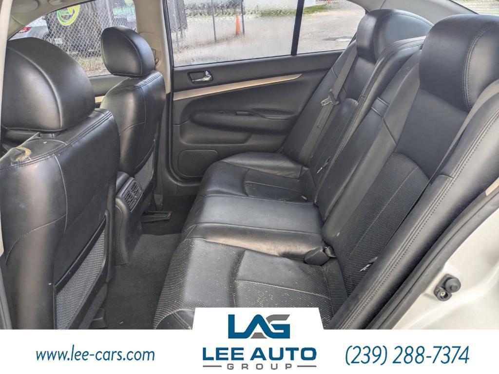 used 2011 INFINITI G37x car, priced at $3,920