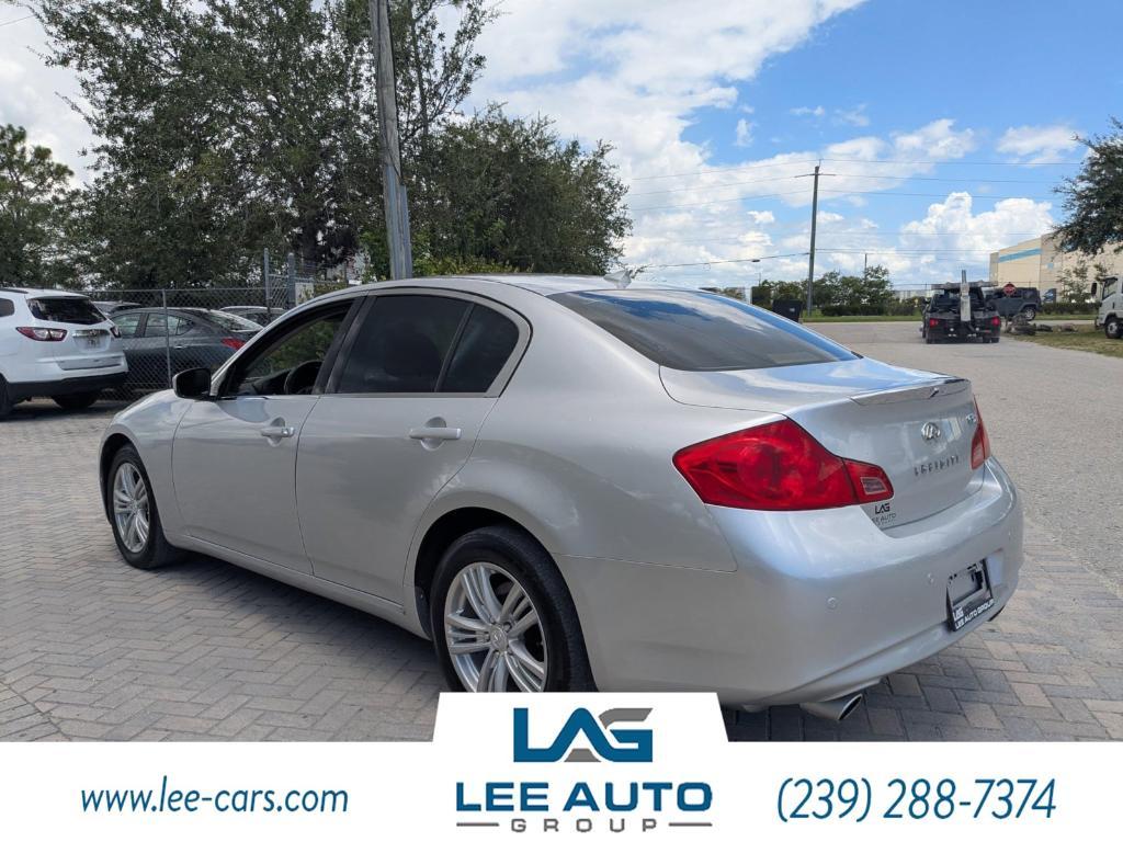 used 2011 INFINITI G37x car, priced at $3,920