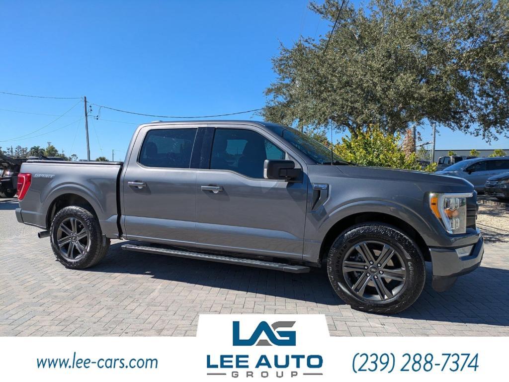 used 2021 Ford F-150 car, priced at $27,000