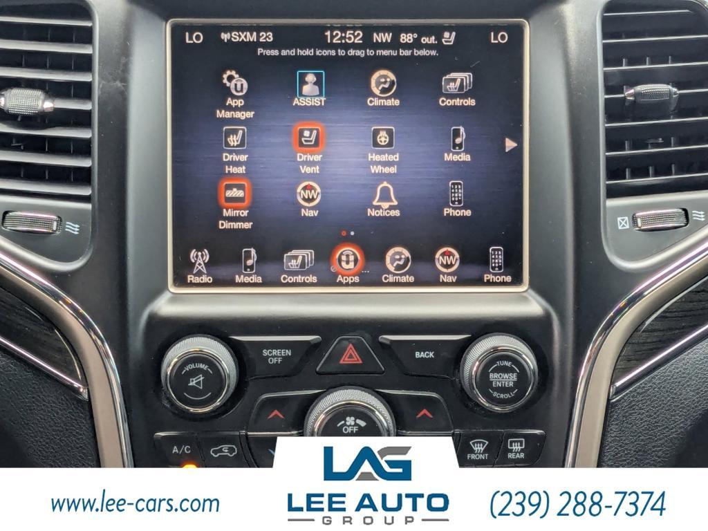 used 2015 Jeep Grand Cherokee car, priced at $14,000
