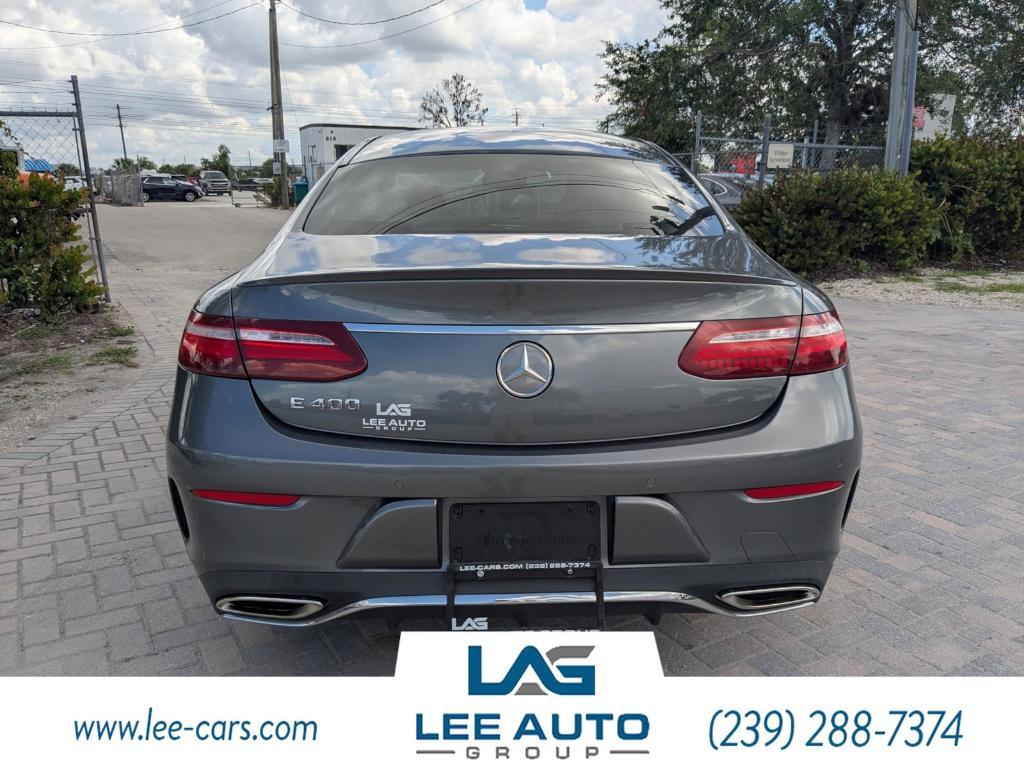 used 2018 Mercedes-Benz E-Class car, priced at $24,000