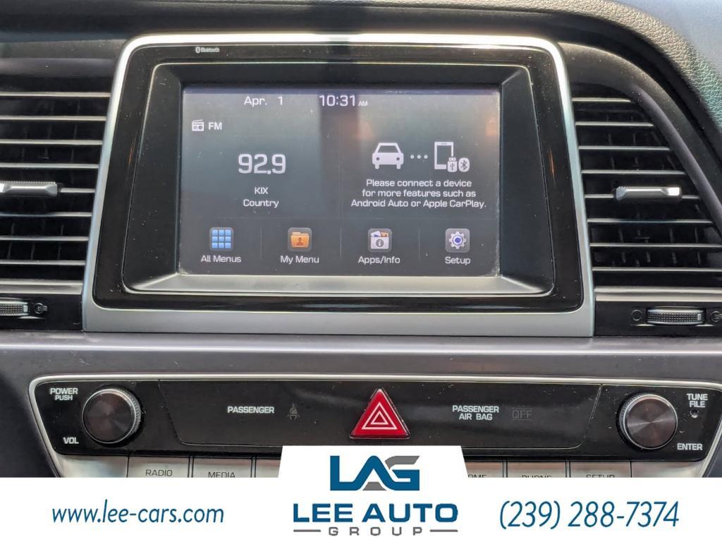 used 2018 Hyundai Sonata car, priced at $10,000