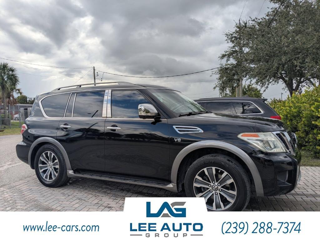 used 2017 Nissan Armada car, priced at $16,000