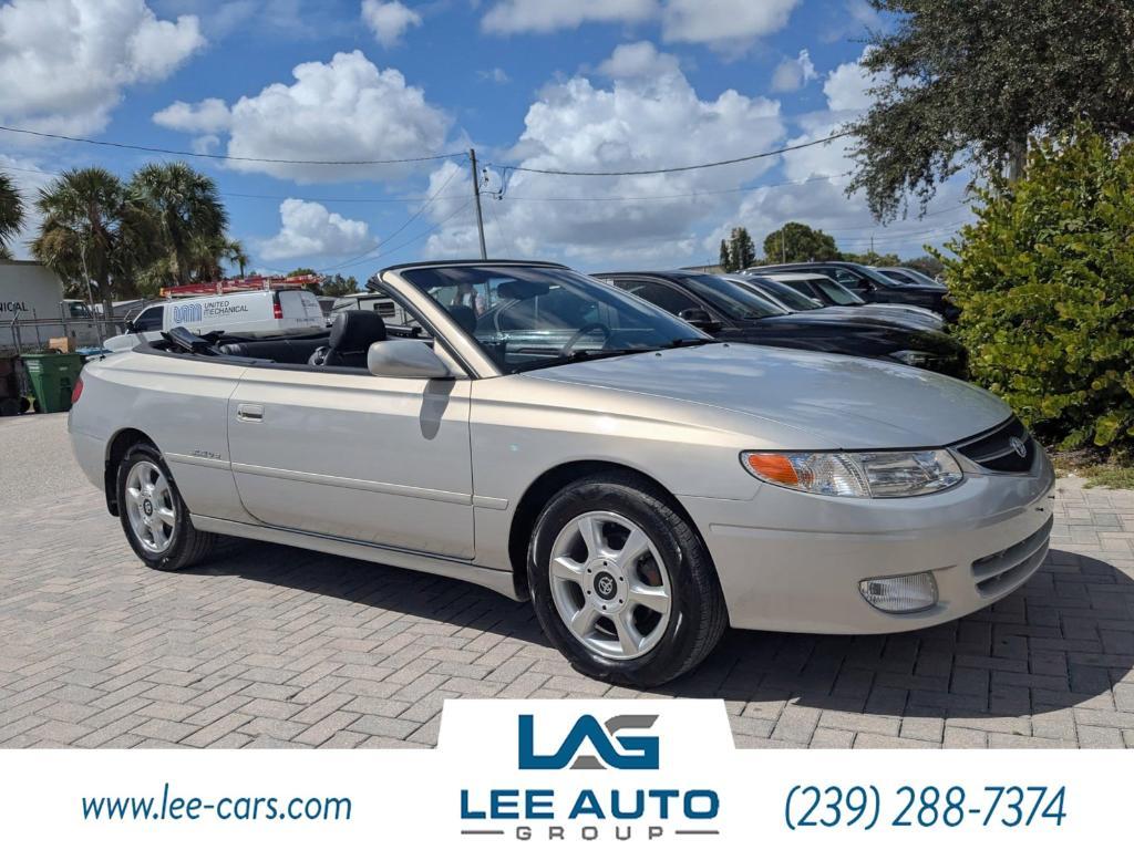 used 2000 Toyota Camry Solara car, priced at $7,500