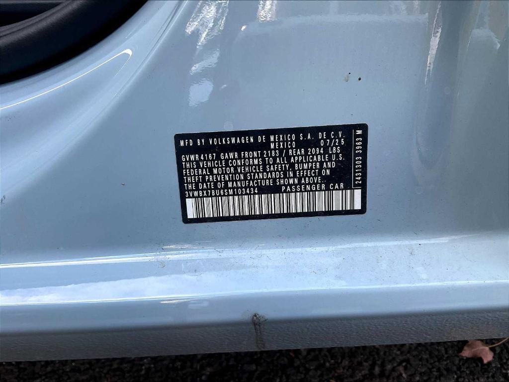 new 2025 Volkswagen Jetta car, priced at $24,758