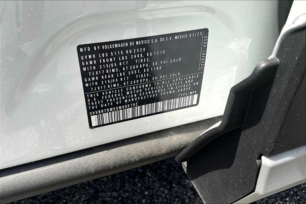 new 2025 Volkswagen Tiguan car, priced at $31,303
