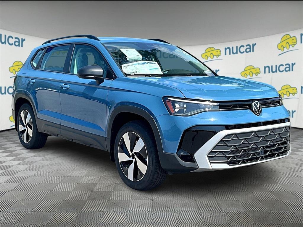 new 2025 Volkswagen Taos car, priced at $27,996