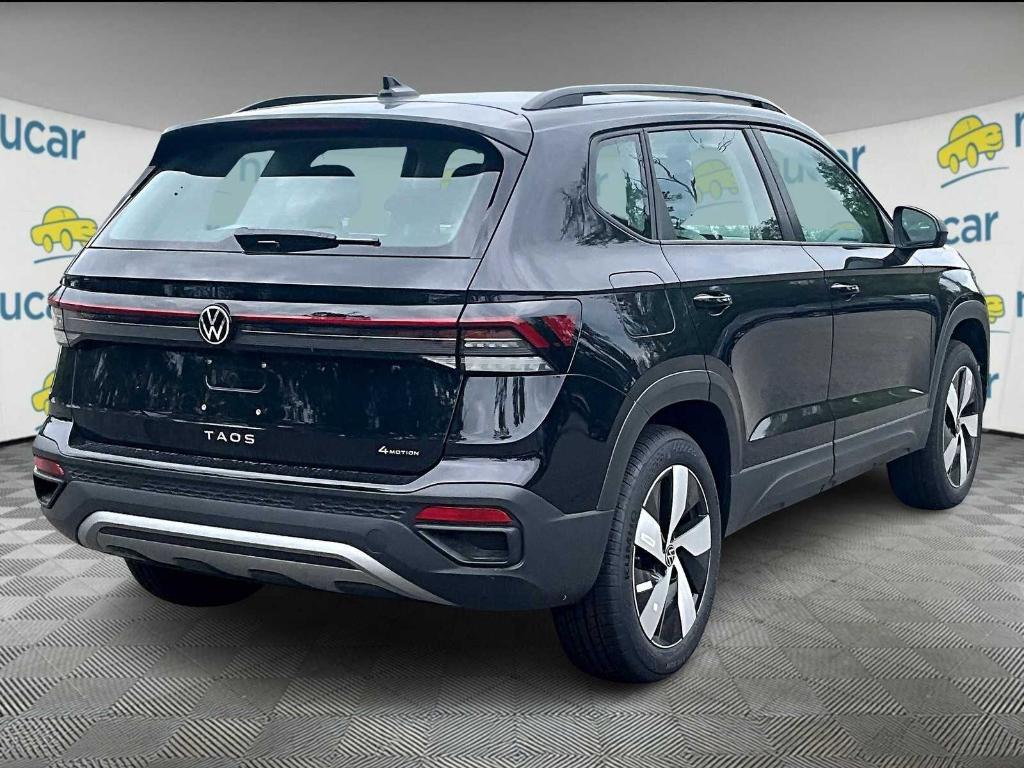 new 2025 Volkswagen Taos car, priced at $27,390