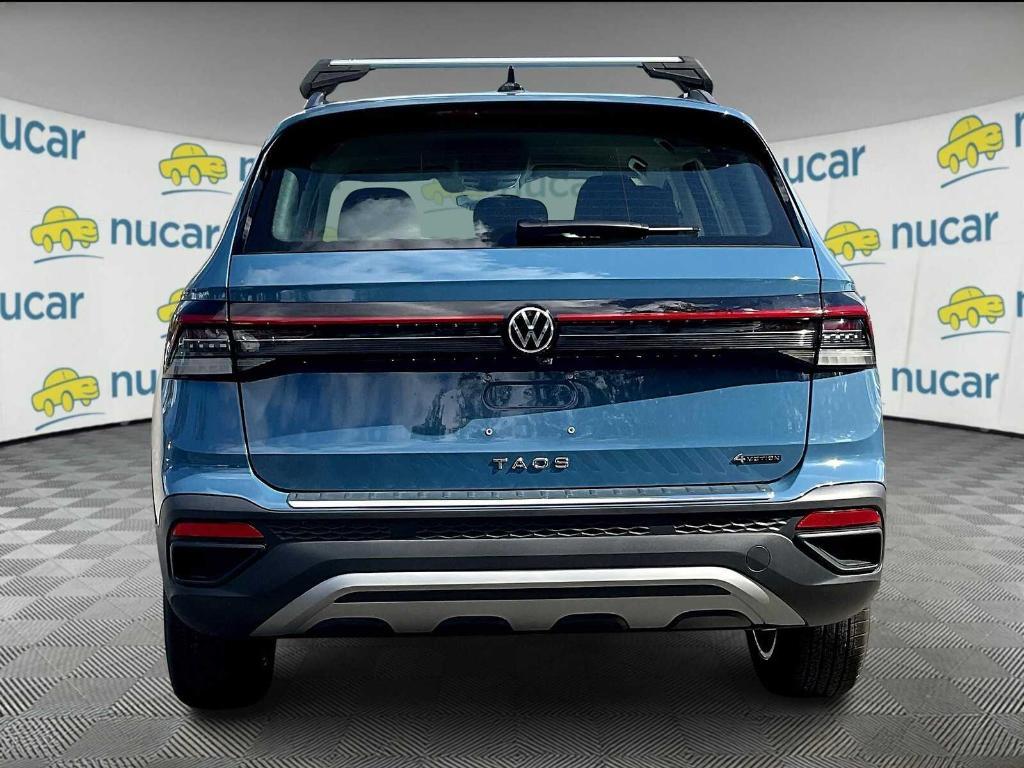 new 2025 Volkswagen Taos car, priced at $28,338