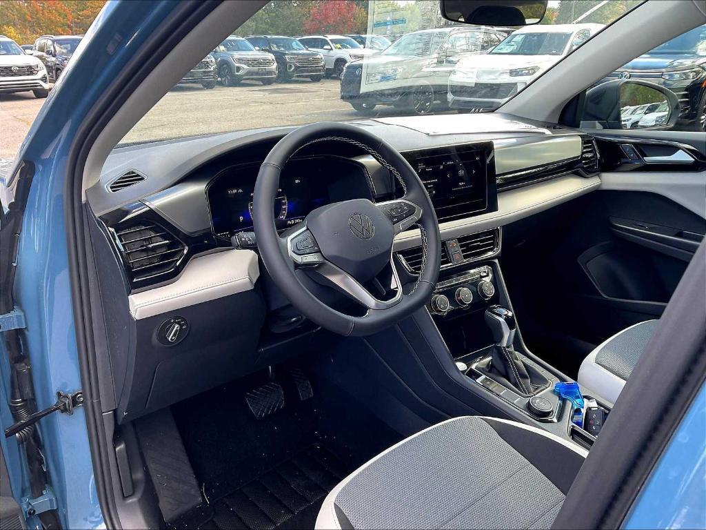 new 2025 Volkswagen Taos car, priced at $28,338
