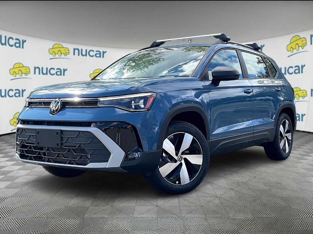 new 2025 Volkswagen Taos car, priced at $28,338