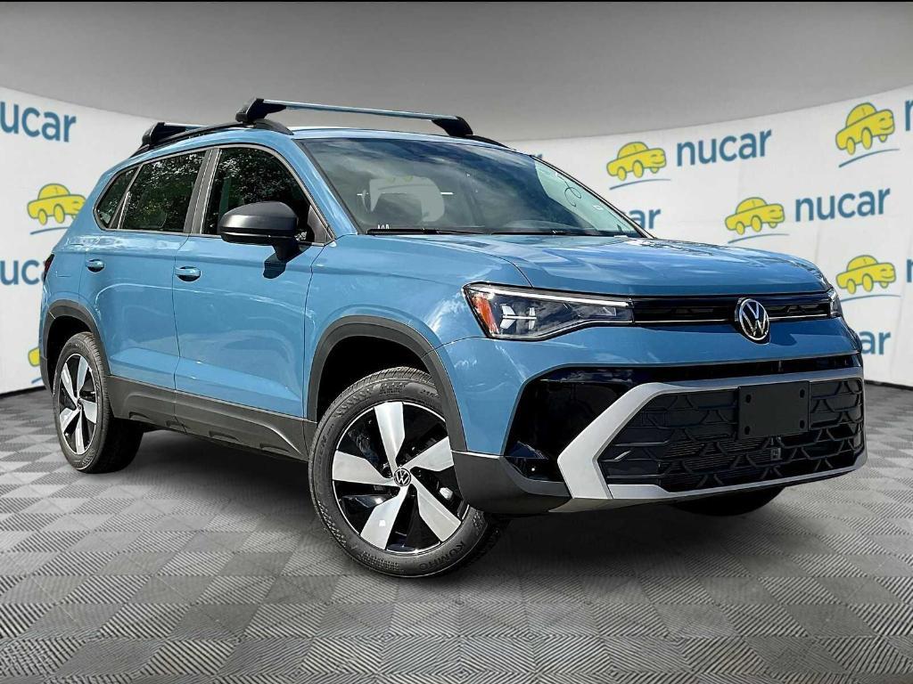 new 2025 Volkswagen Taos car, priced at $28,338