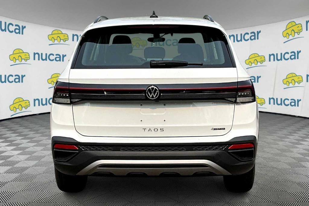 new 2025 Volkswagen Taos car, priced at $28,375