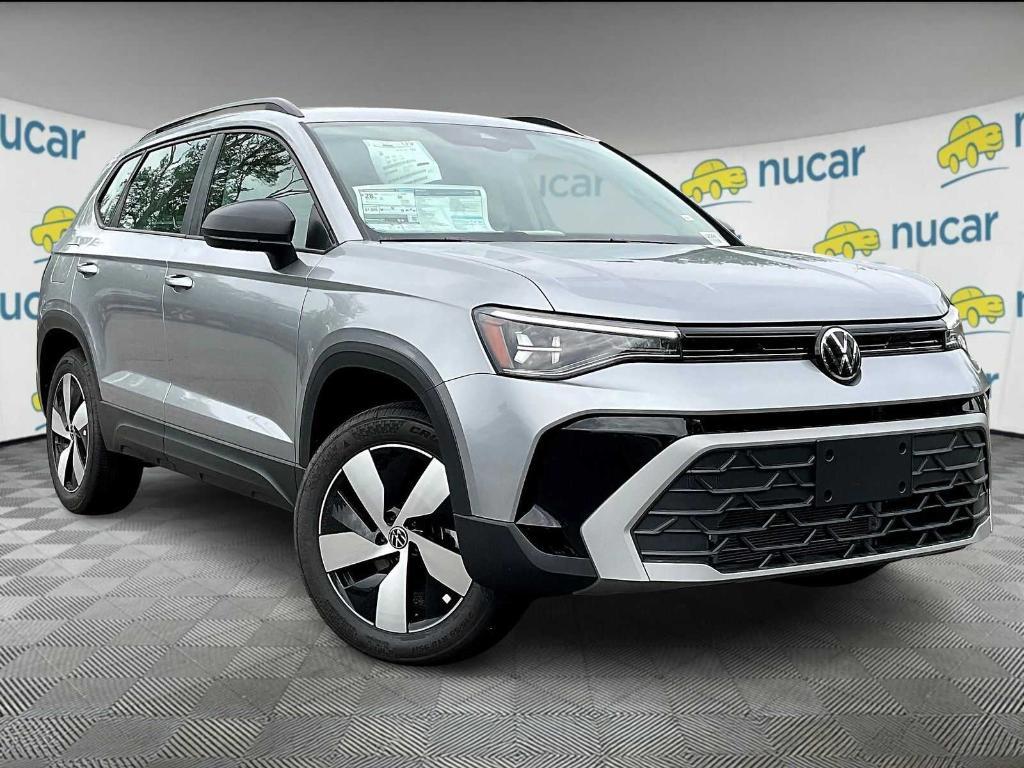 new 2025 Volkswagen Taos car, priced at $26,960