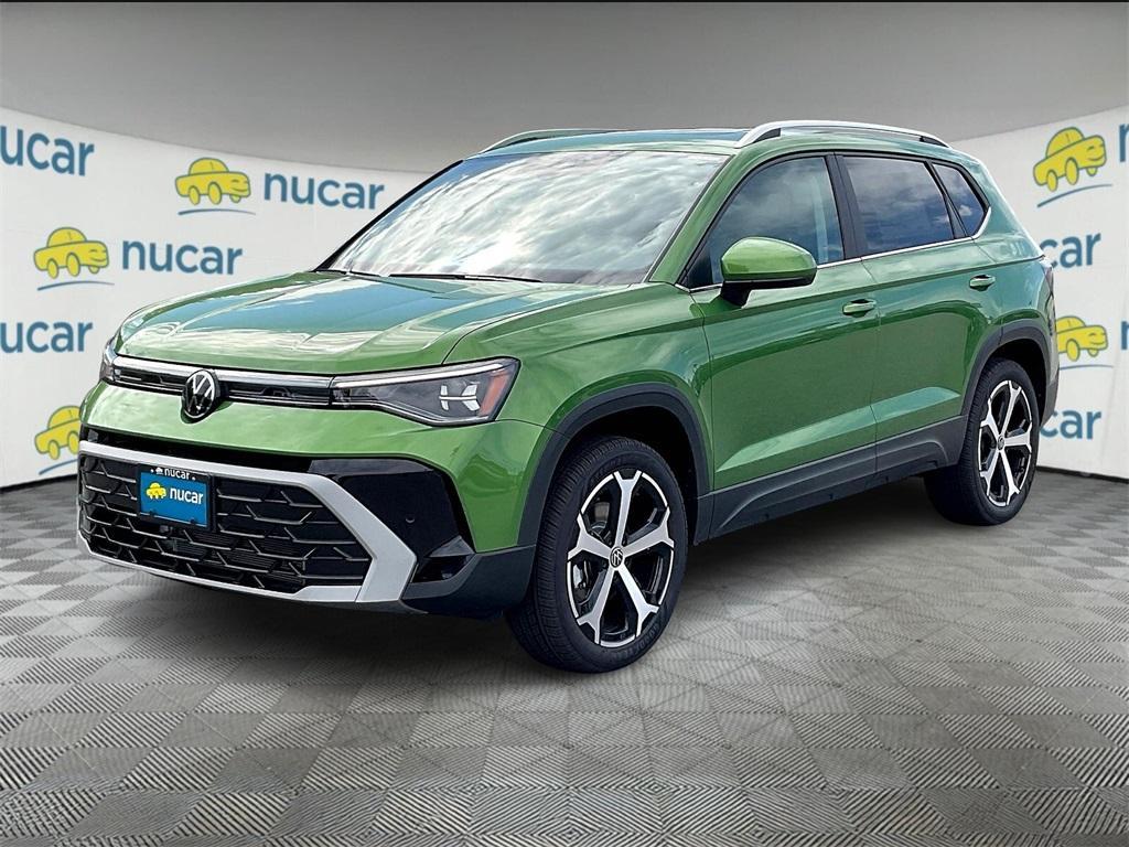 new 2025 Volkswagen Taos car, priced at $34,848