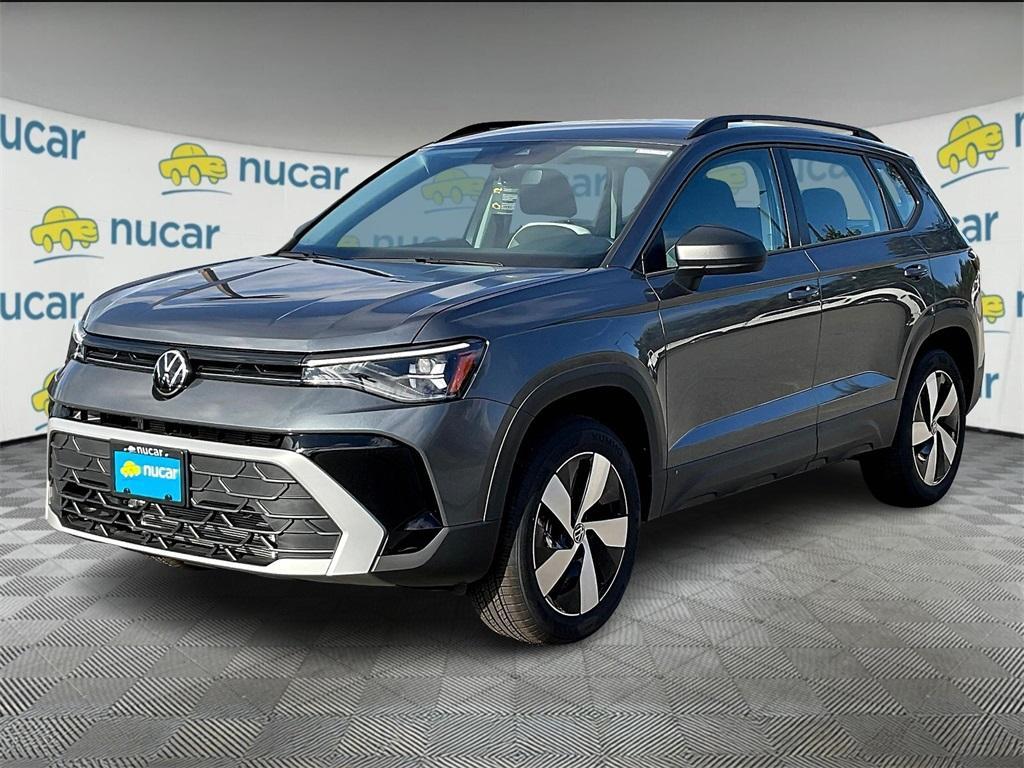 new 2025 Volkswagen Taos car, priced at $27,258