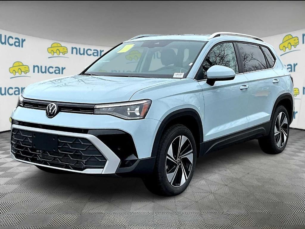 new 2025 Volkswagen Taos car, priced at $30,476