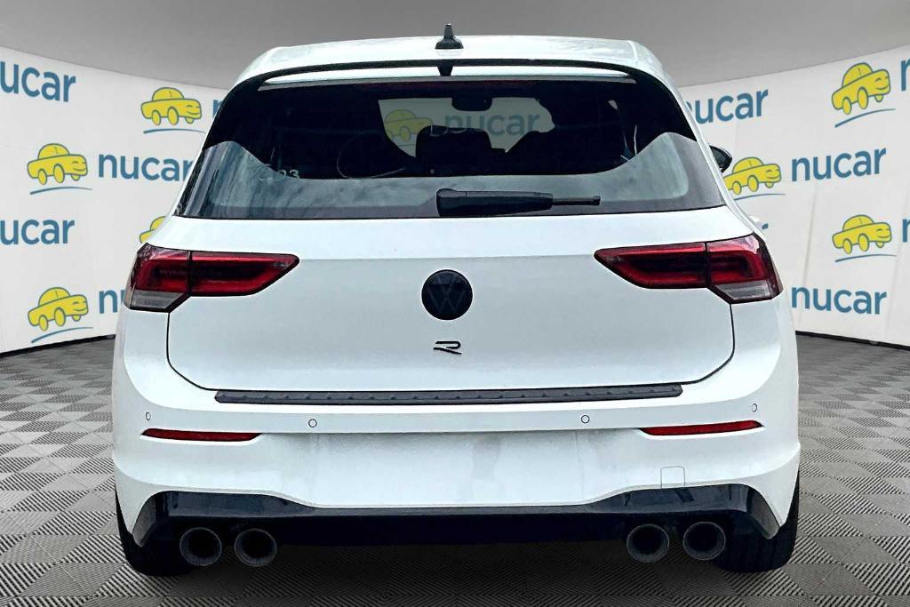 new 2025 Volkswagen Golf R car, priced at $52,643