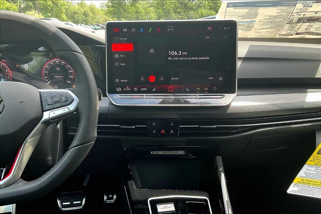 new 2025 Volkswagen Golf GTI car, priced at $34,480