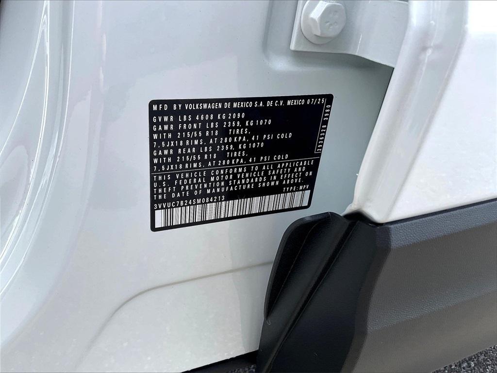 new 2025 Volkswagen Taos car, priced at $30,675