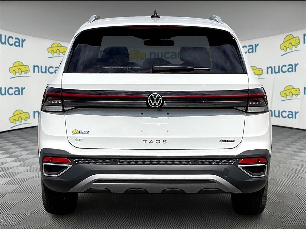 new 2025 Volkswagen Taos car, priced at $30,675