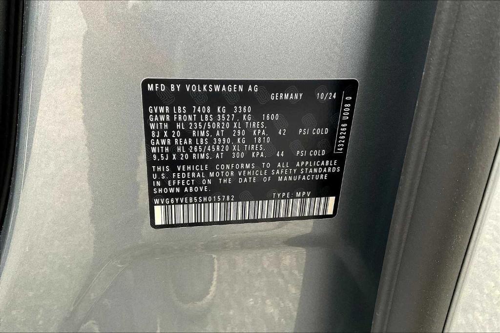 new 2025 Volkswagen ID. Buzz car, priced at $69,927