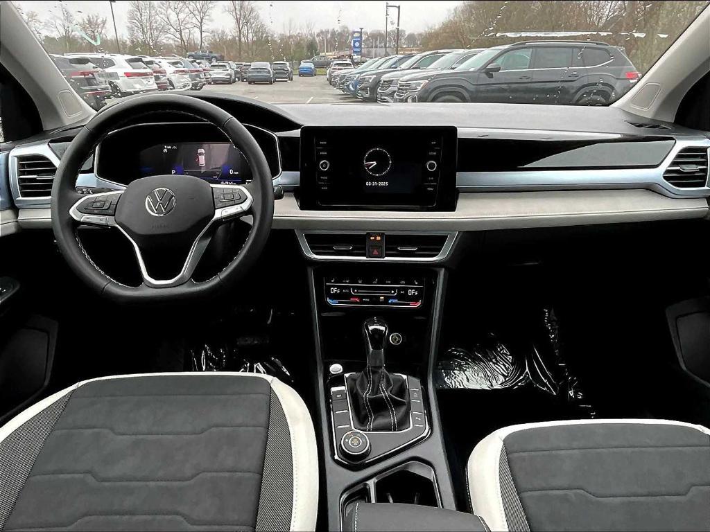 new 2025 Volkswagen Taos car, priced at $30,522