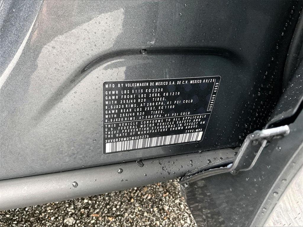 new 2026 Volkswagen Tiguan car, priced at $40,837