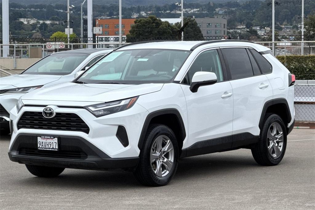 used 2022 Toyota RAV4 car, priced at $25,593