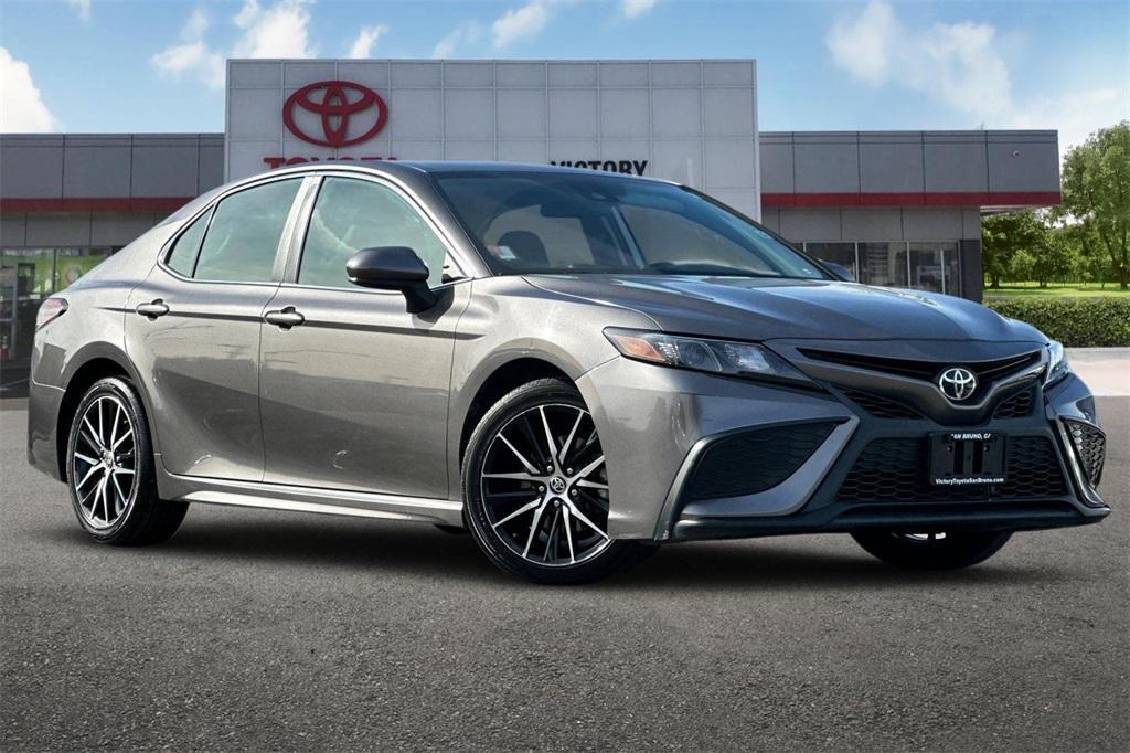 used 2021 Toyota Camry car, priced at $24,343