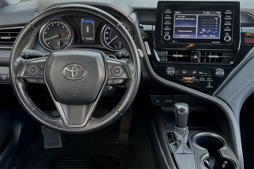 used 2021 Toyota Camry car, priced at $24,343