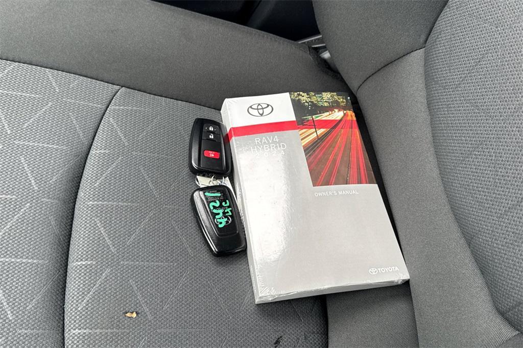 used 2024 Toyota RAV4 Hybrid car, priced at $33,871