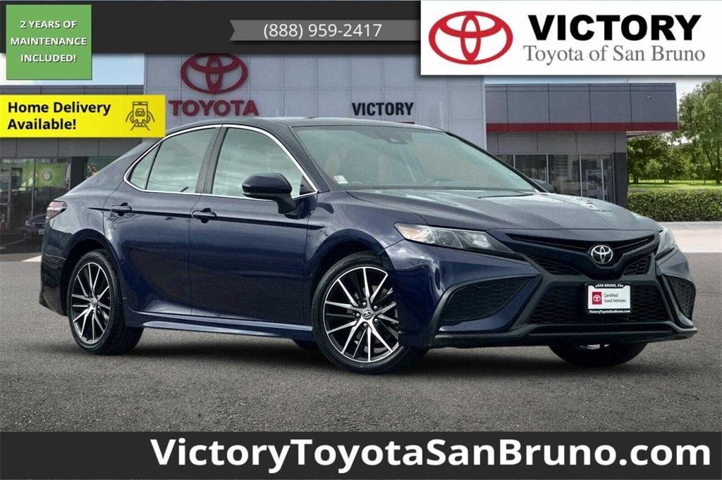 used 2021 Toyota Camry car, priced at $23,783