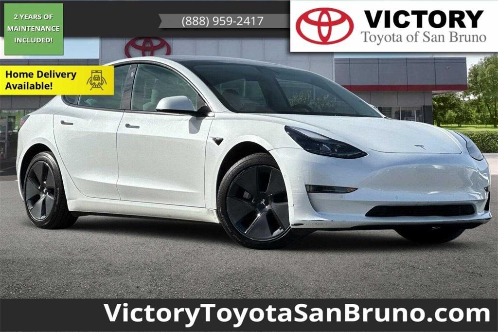 used 2021 Tesla Model 3 car, priced at $26,251