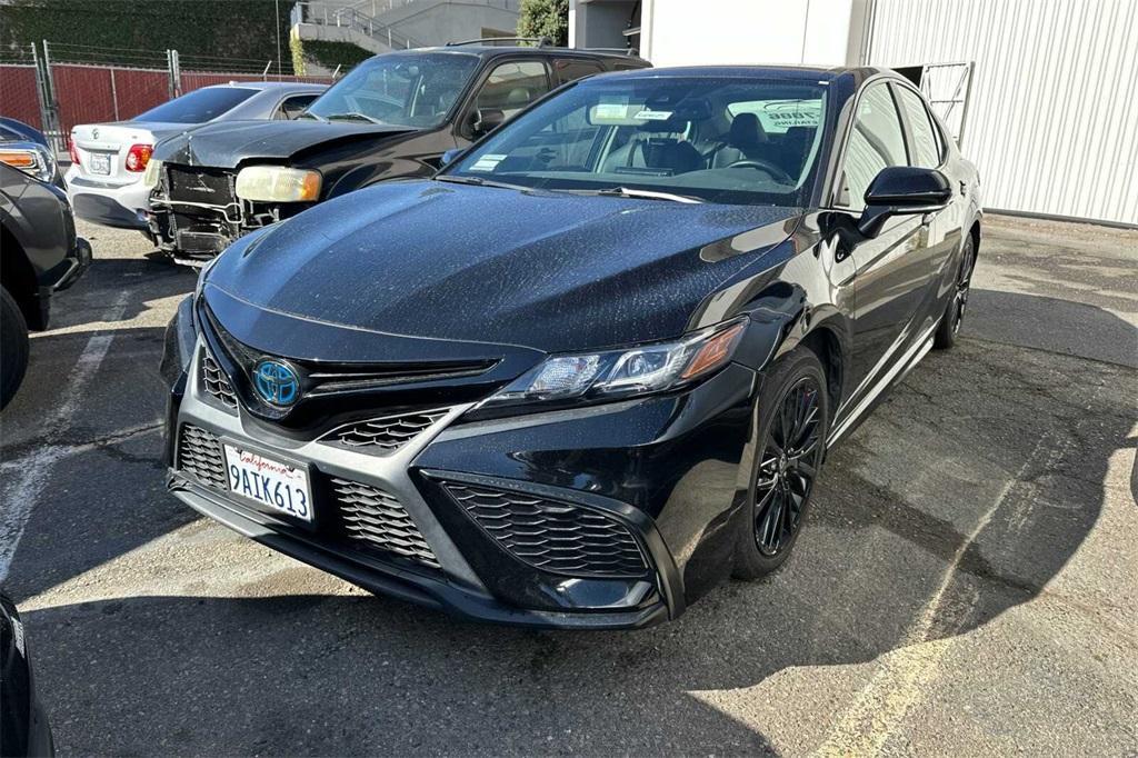 used 2022 Toyota Camry Hybrid car, priced at $27,896