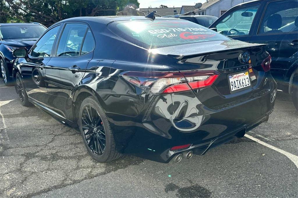 used 2022 Toyota Camry Hybrid car, priced at $27,896