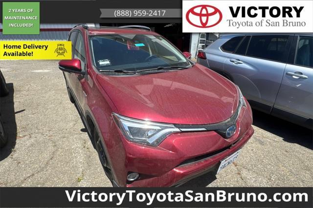 used 2018 Toyota RAV4 Hybrid car, priced at $25,991