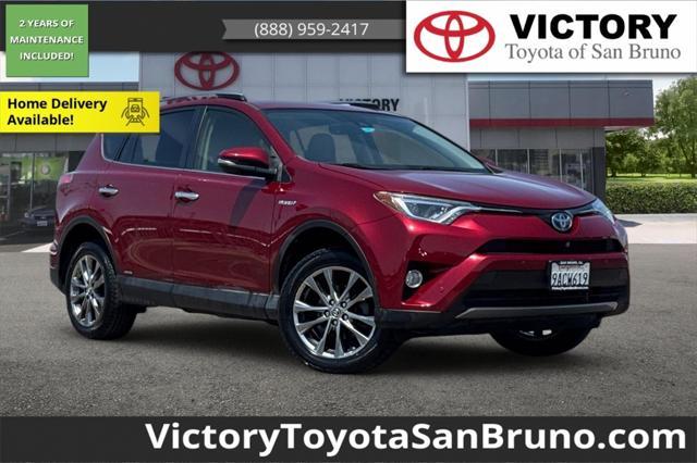 used 2018 Toyota RAV4 Hybrid car, priced at $27,301