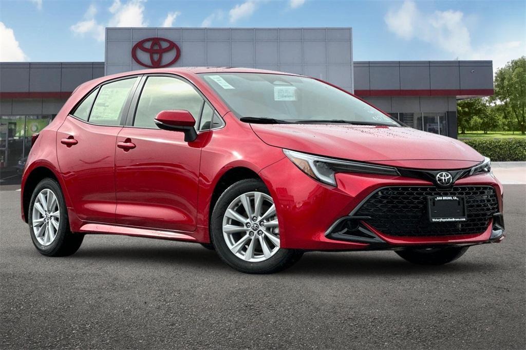 new 2025 Toyota Corolla Hatchback car, priced at $26,312